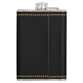 Miss USA stijl Crown Flask Custom Naam Heupfles (Achterkant)
