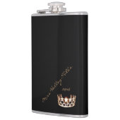 Miss USA stijl Custom Handtekening Kroonkolf Heupfles (Links)