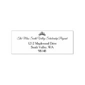 Miss USA stijl Pageant Rubber Stamp Rubberstempel (Gestempeld)