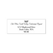 Miss USA stijl Pageant Rubber Stamp Rubberstempel (Gestempeld)