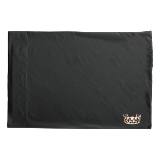 Miss USA Style Crown Pillow Hoesje Kussensloop (Achterkant)
