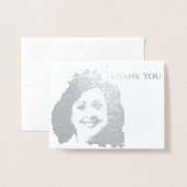 Miss USA Style Folie Crown-met Fotobegroeting Kaarten (Voorkant met envelop)