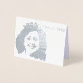 Miss USA Style Folie Crown-met Fotobegroeting Kaarten (Voorkant)