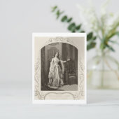 Miss Vandenhoff als Juliet, Act III Scene 1 van 'R Briefkaart (Staand voorkant)