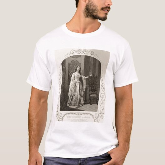 Miss Vandenhoff als Juliet, Act III Scene 1 van 'R T-shirt (Voorkant)