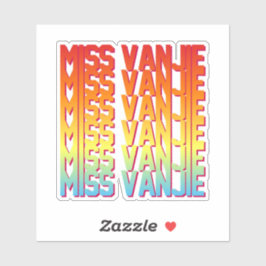 Miss Vanjie! Sticker