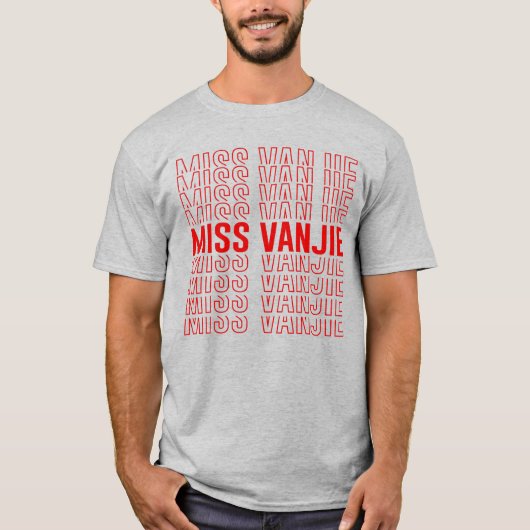Miss Vanjie T-shirt (Voorkant)