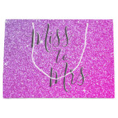 Miss voor Mrs Vrijgezellenfeest Party Rainbow Spar Groot Cadeauzakje (Voorkant)