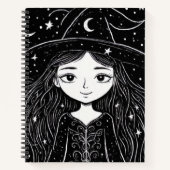 Miss WhimsyWitch Notitieboek (Voorkant)