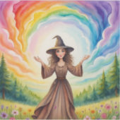 Miss WhimsyWitch Sticker (Voorkant)