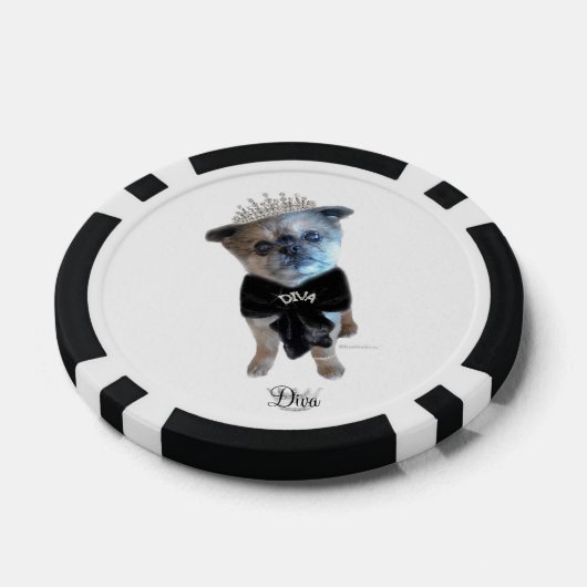 Miss Winkie "Diva" poker chips (Enkel)