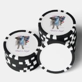 "Miss Winkie" Duivel of Angel Poker Chips (Opstapeling)