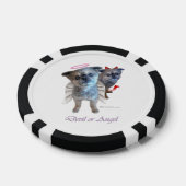 "Miss Winkie" Duivel of Angel Poker Chips (Enkel)