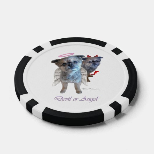 "Miss Winkie" Duivel of Angel Poker Chips (Enkel)