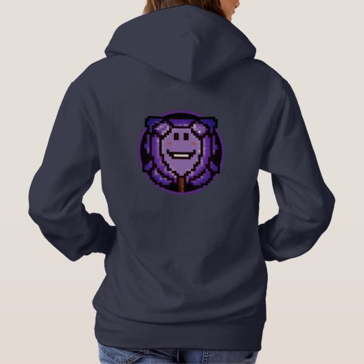 Miss Wolfy Rugtrui Hoodie (Achterkant)