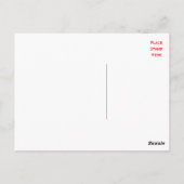 Miss You Beagle Puppy Dog Greeting Briefkaart (Achterkant)