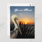 Miss You_ Briefkaart (Voorkant / Achterkant)