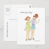 Miss You Briefkaart (Voorkant / Achterkant)