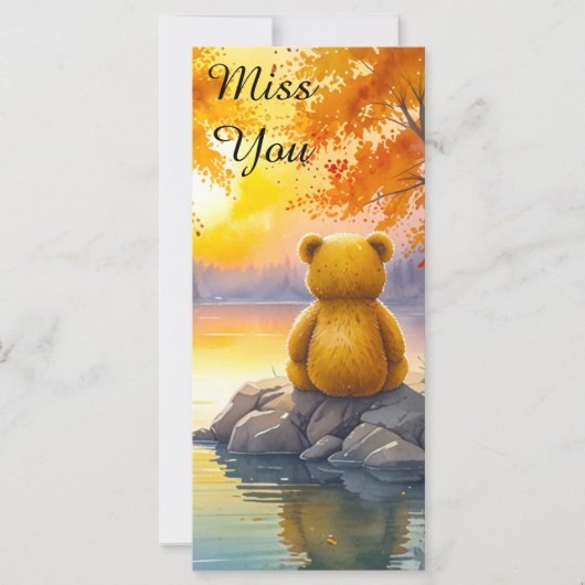 Miss You Card (Voorkant)