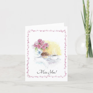 Miss You Card Bedankkaart