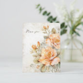 Miss you card briefkaart (Staand voorkant)