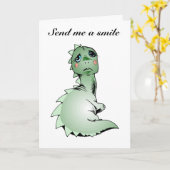 Miss You Card Kaart (Gele Bloem)