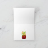 Miss You Flower Kaart (Binnen)