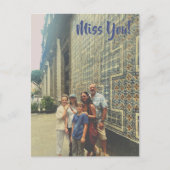 Miss You! From Mexico Briefkaart (Voorkant)