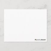 Miss You Fuzzy Schattig Siamese Kat Foto Briefkaart (Achterkant)