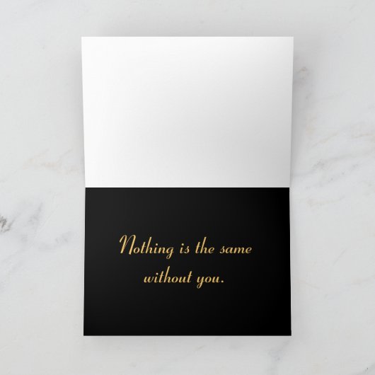 Miss You! Greeting Card Kaart (Binnen)