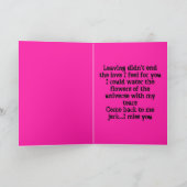 Miss You Jerk Skullz Kaart (Binnen)