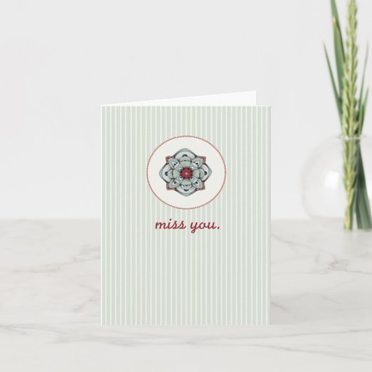 Miss you kaart (Voorkant)