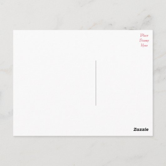 Miss You Pomeranian Puppy Dog Greeting Briefkaart (Achterkant)