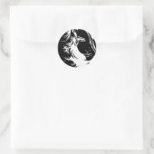 Miss you - sticker (Tas)