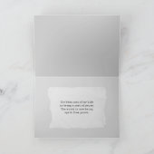 Miss you toiletpapier roll plaid kaart (Binnen)