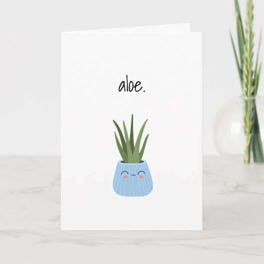 Miss You Wenskaart Kaart (Voorkant)