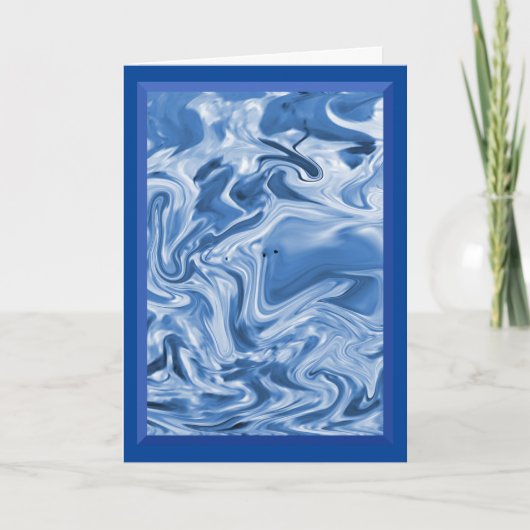 Miss You Wenskaart Kaart (Voorkant)