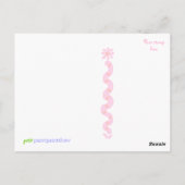 Miss You'n briefkaart. Briefkaart (Achterkant)