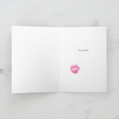 Miss Your Lips Kaart (Binnen)