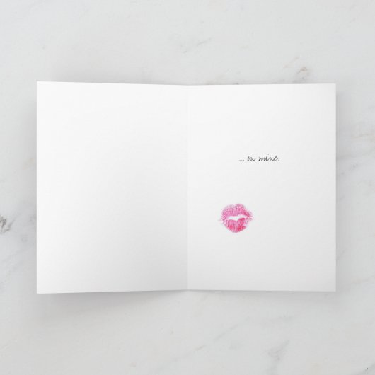Miss Your Lips Kaart (Binnen)