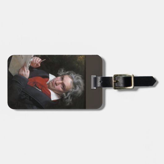 Missa Solemnis: Ludwig Beethoven Klassieke Muziek Bagagelabel (Voorkant horizontaal)