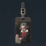 Missa Solemnis: Ludwig Beethoven Klassieke muziek Bagagelabel<br><div class="desc">Ludwig van Beethoven, een titan van de klassieke muziek, was een man van diepgaande emotie en grenzeloze creativiteit. Zijn composities, waaronder zijn symfonieën, concerten en sonates, hebben eeuwenlang publiek in hun ban gehouden. Maar zijn Missa Solemnis, een monumentaal werk van geestelijke muziek, toonde echt de diepte van zijn muzikale genie...</div>