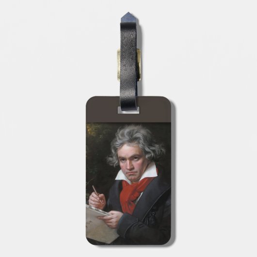 Missa Solemnis: Ludwig Beethoven Klassieke Muziek Bagagelabel (Achterkant verticaal)