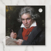 Missa Solemnis: Ludwig Beethoven Klassieke Muziek Bedankjes Labels (Achterkant)