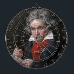Missa Solemnis: Ludwig Beethoven Klassieke Muziek Dartbord<br><div class="desc">Ludwig van Beethoven, een titaan van de klassieke muziek, was een man van diepgaande emotie en grenzeloze creativiteit. Zijn composities, waaronder zijn symfonieën, concerten en sonates, hebben het publiek eeuwenlang geboeid. Maar het was zijn Missa Solemnis, een monumentaal werk van heilige muziek, dat echt de diepte van zijn muzikale genie...</div>