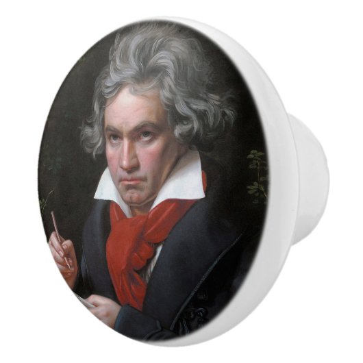 Missa Solemnis: Ludwig Beethoven Klassieke Muziek Keramische Knop (Rechts)