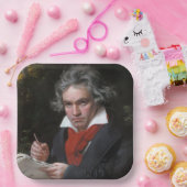 Missa Solemnis: Ludwig Beethoven Klassieke Muziek Papieren Bordje (Feest)