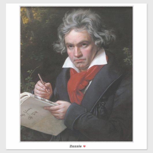 Missa Solemnis: Ludwig Beethoven Klassieke Muziek Sticker (Vel)