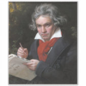 Missa Solemnis: Ludwig Beethoven Klassieke Muziek Sticker (Voorkant)