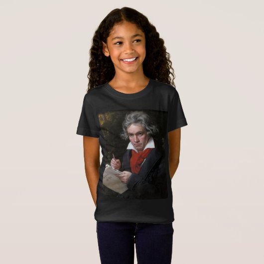 Missa Solemnis: Ludwig Beethoven Klassieke Muziek T-shirt (Voorkant volledig)